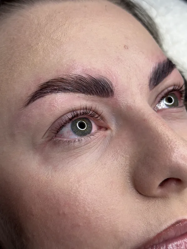 Výsledek laminace obočí — SkinArth Studio